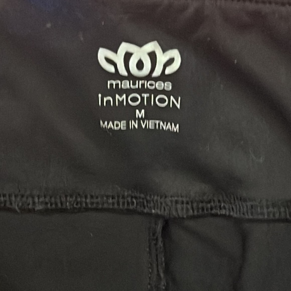 A pair of Maurice’s in motion (black/gold), pair of apana (dark purple) both M - Picture 2 of 4